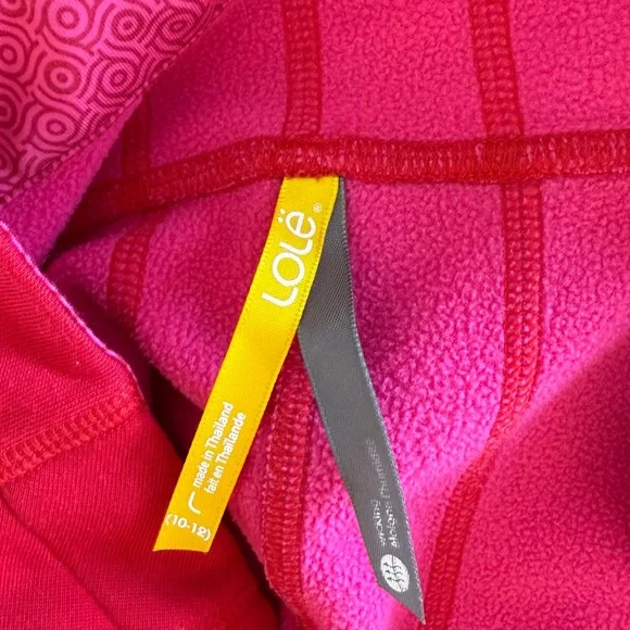 Lole Women's Red Quarter-Zip Jacket - Picture 4 of 4